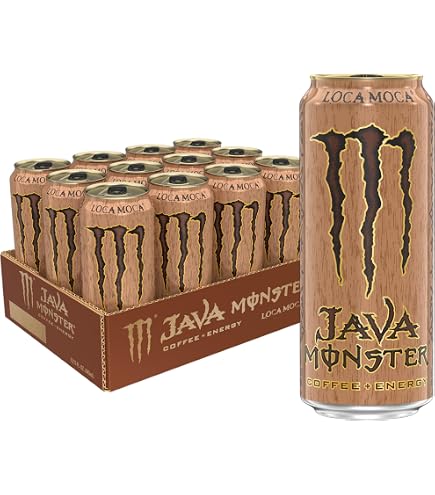 Amazon.com : Monster Energy Drink, Java Monster Coffee + Energy